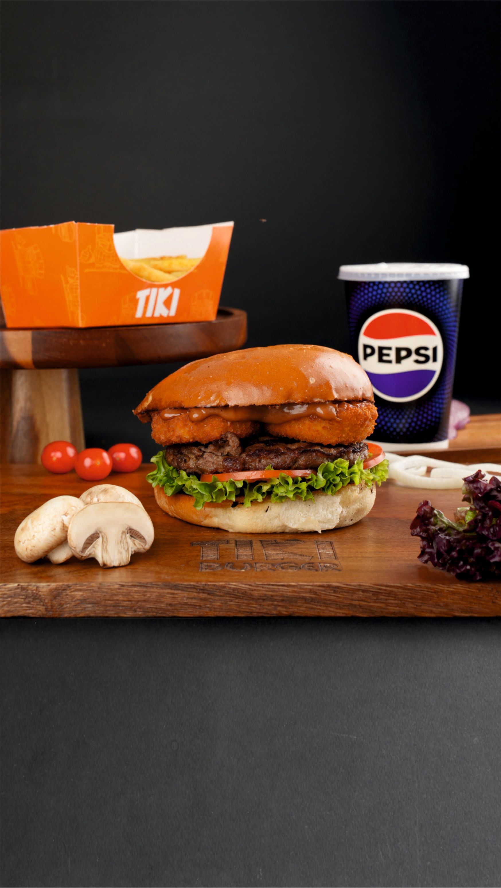 باربكيو برغر كومبو