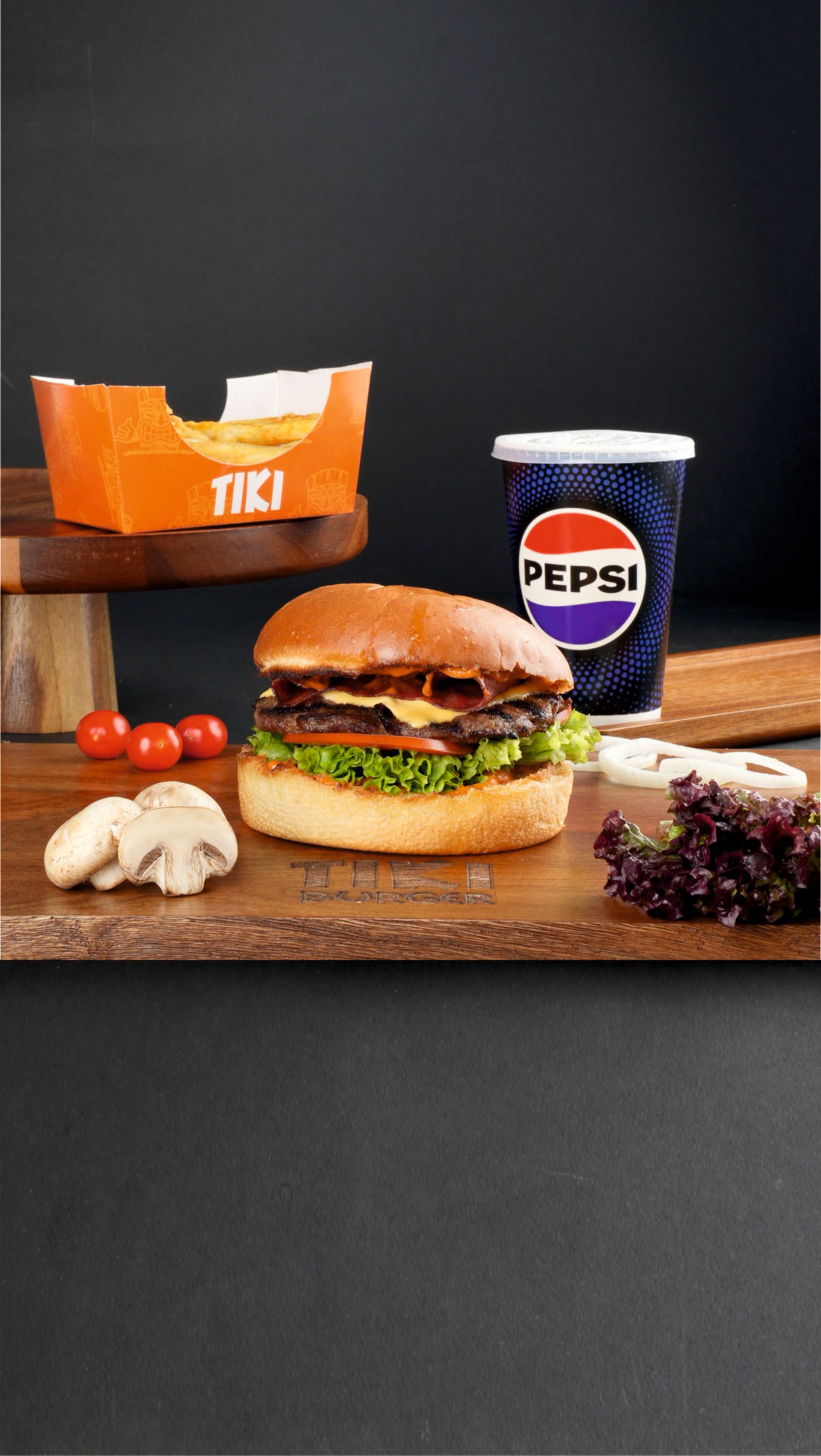 سموكد برغر كومبو