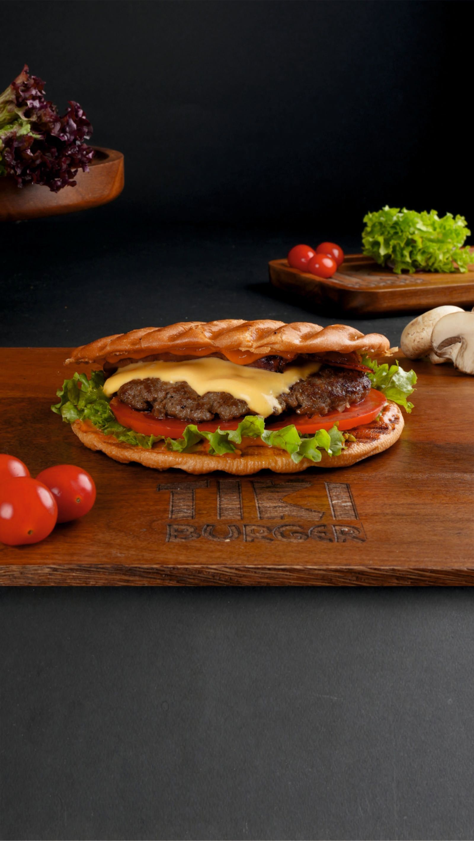 فلات برغر سموك