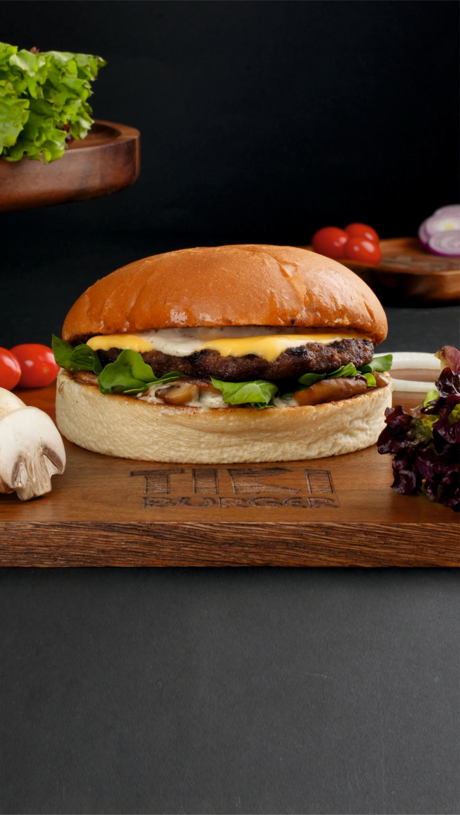 ماشروم برغر